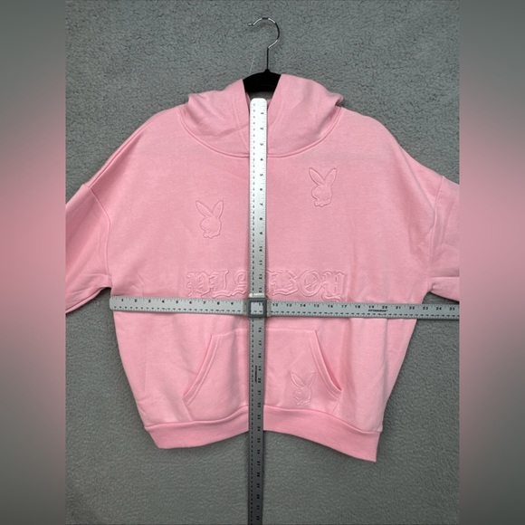 Playboy Bunny Set Pink Hoodie Sweatshirt/Sweat Pants Women’s S NWT - Picture 6 of 16